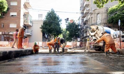 Comienza la reconstrucción de Santa Fe entre Sarmiento y Corrientes