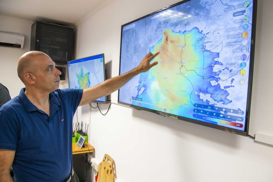 Alerta meteorológica naranja en Rosario.