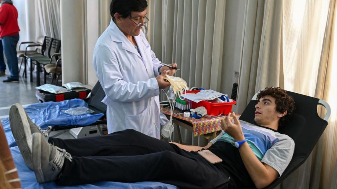 Gran colecta de donación de sangre