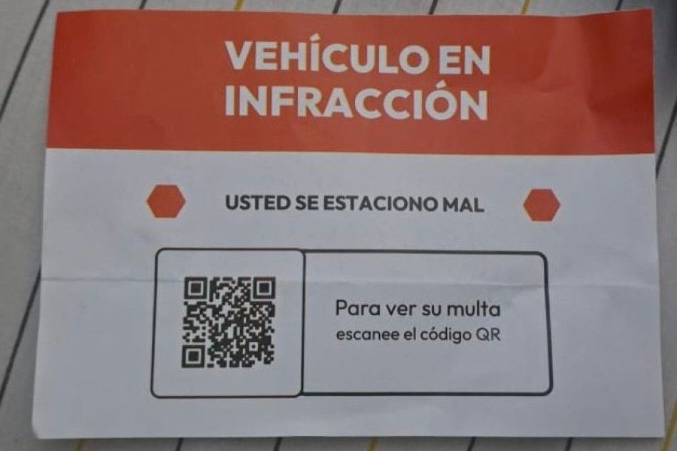 Posibles estafas con falsos avisos de infracción de tránsito
