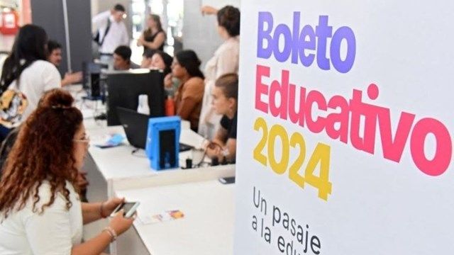 Vigencia del Boleto Educativo 2024