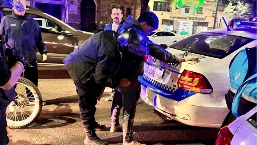 Detención de cuidacoches